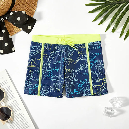 BOY'S QUICK-DRYING BREATHABLE SWIM TRUNKS SHORTS