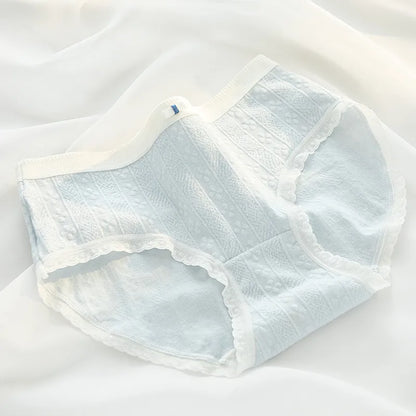 GIRL'S FASHION JACQUARED COTTON UNDERWEAR PANTIES