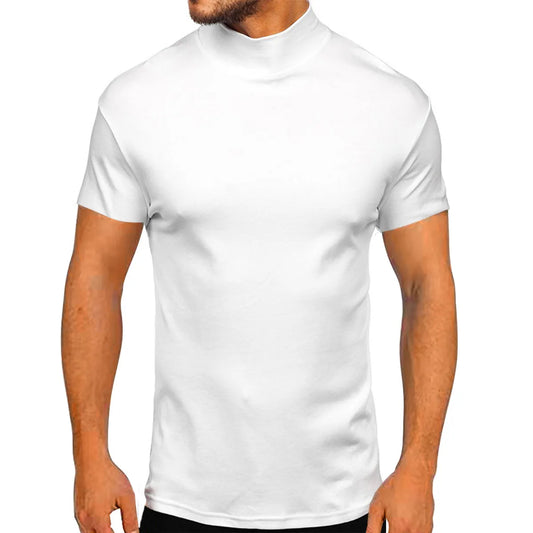 MEN'S TURTLE NECK T-SHIRT