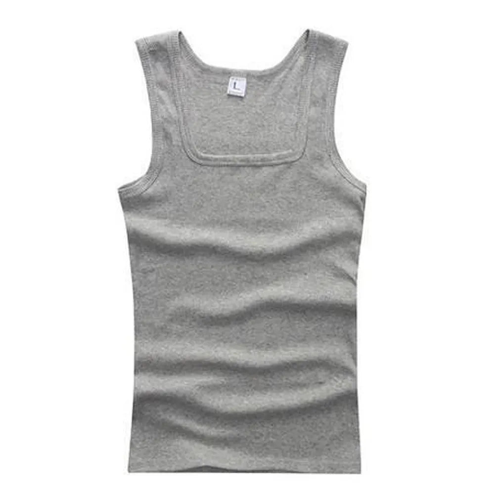MEN'S TANK SUMMER BODYBUILDING FITNESS SINGLET SLEEVELESS VEST