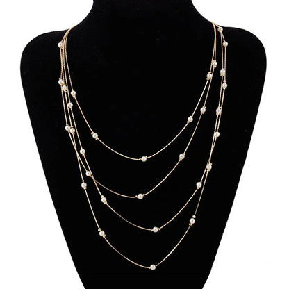 LADIES CLASSIC GOLDEN NECKLACE