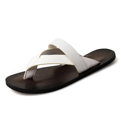 MEN’S LEATHER SLIPPERS