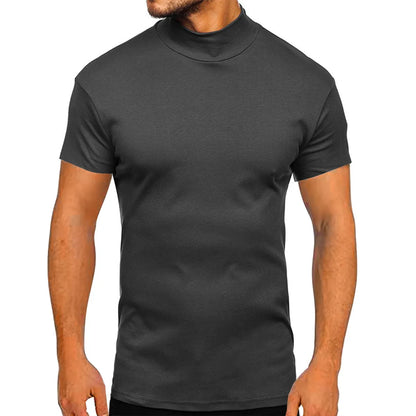 MEN'S TURTLE NECK T-SHIRT