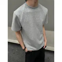 MEN'S SIMPLE SOLID LOOSE T-SHIRT