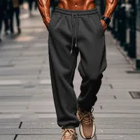 MEN'S CASUAL AUTUMN AND WINTER FLEECE PANTS