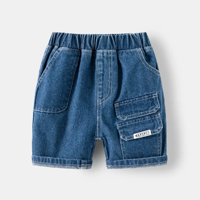 BOY'S TODDLER CASUAL BASIC DENIM SHORTS