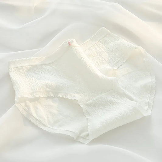 GIRL'S FASHION JACQUARED COTTON UNDERWEAR PANTIES