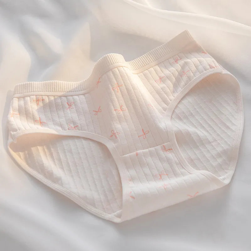 GIRLS CARTOON CUTE PINK COTTON UNDERWEAR PANTIES