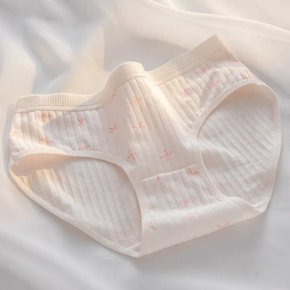 GIRLS CARTOON CUTE PINK COTTON UNDERWEAR PANTIES