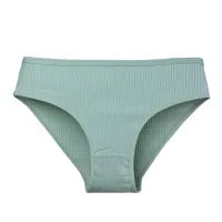 LADIES SEXY SOLID COLOR-RIBBED UNDERWEAR PANTS