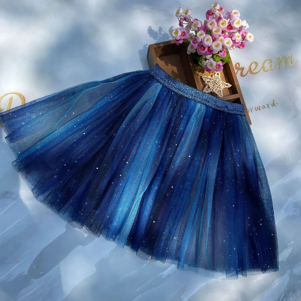 GIRL'S FASHIONABLE MESH  TUTU SKIRT