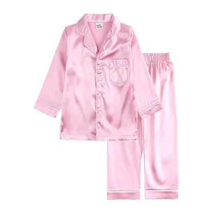 KIDS TODDLER LONG-SLEEVES PYJAMAS 2PCS SET