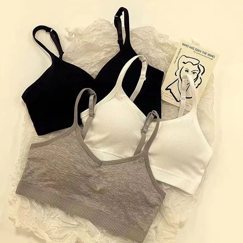 LADIES SIMPLE SOLID STEEL RING THIN BRA
