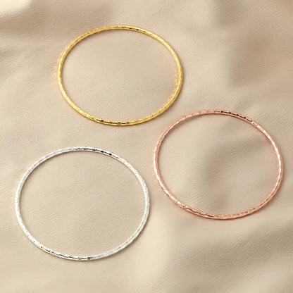 LADIES THREE-COLOUR ALLOY BRACELET SET