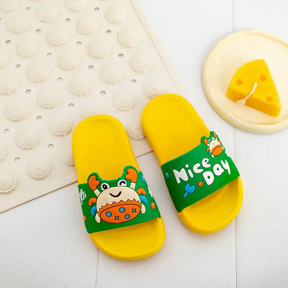 KIDS CARTOON HOME SLIPPERS