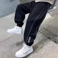 BOY'S TODDLER AUTUMN STRIPE JOGGER PANTS