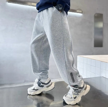BOY'S TODDLER AUTUMN STRIPE JOGGER PANTS
