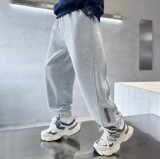 BOY'S TODDLER AUTUMN STRIPE JOGGER PANTS