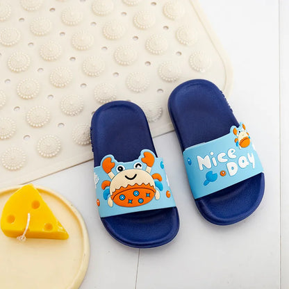 KIDS CARTOON HOME SLIPPERS