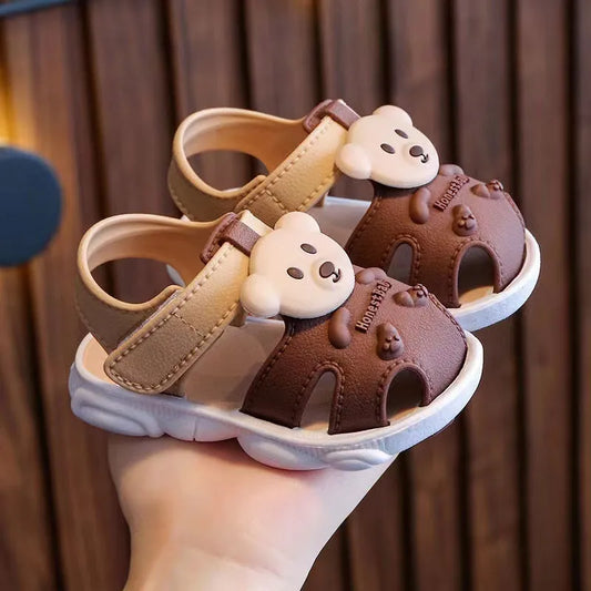 KIDS CARTOON BEAR SANDAL SHOES