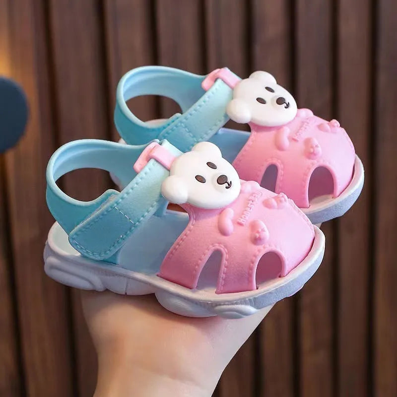 KIDS CARTOON BEAR SANDAL SHOES