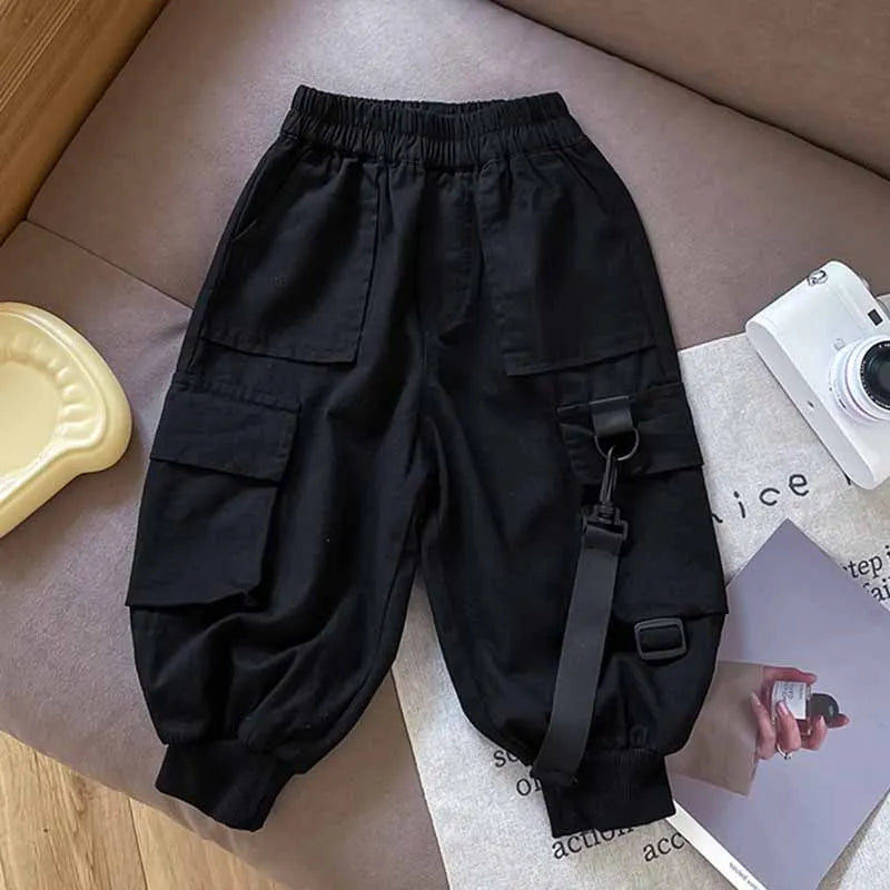 BOY'S SPRING AUTUMN CARGO PANTS