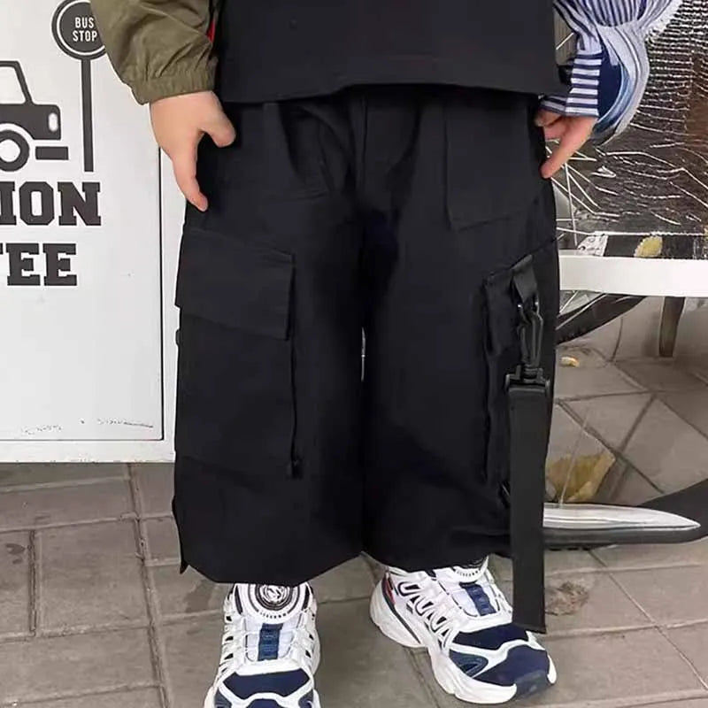BOY'S SPRING AUTUMN CARGO PANTS