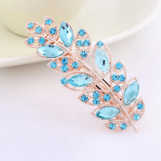 LADIES TEMPERAMENT CRYSTAL RHINESTONE ALLOY BOBBY PINS