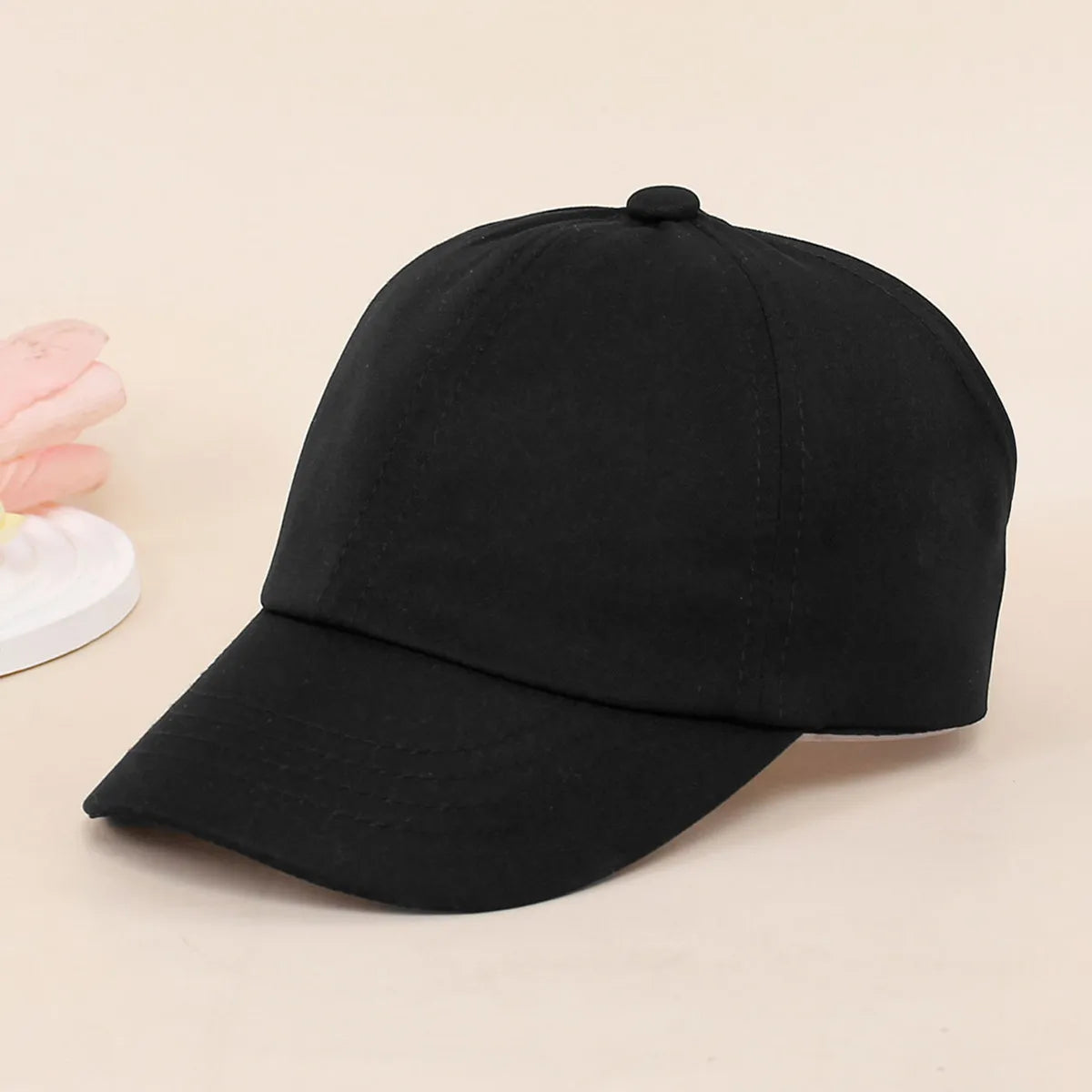 KIDS FASHION SOLID BASEBALL CAP