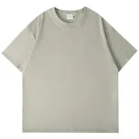 MEN'S SOLID ROUND NECK SLIM-FIT T-SHIRT