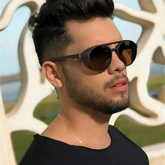 MEN'S ROUND SHAPED SUNGLASSES