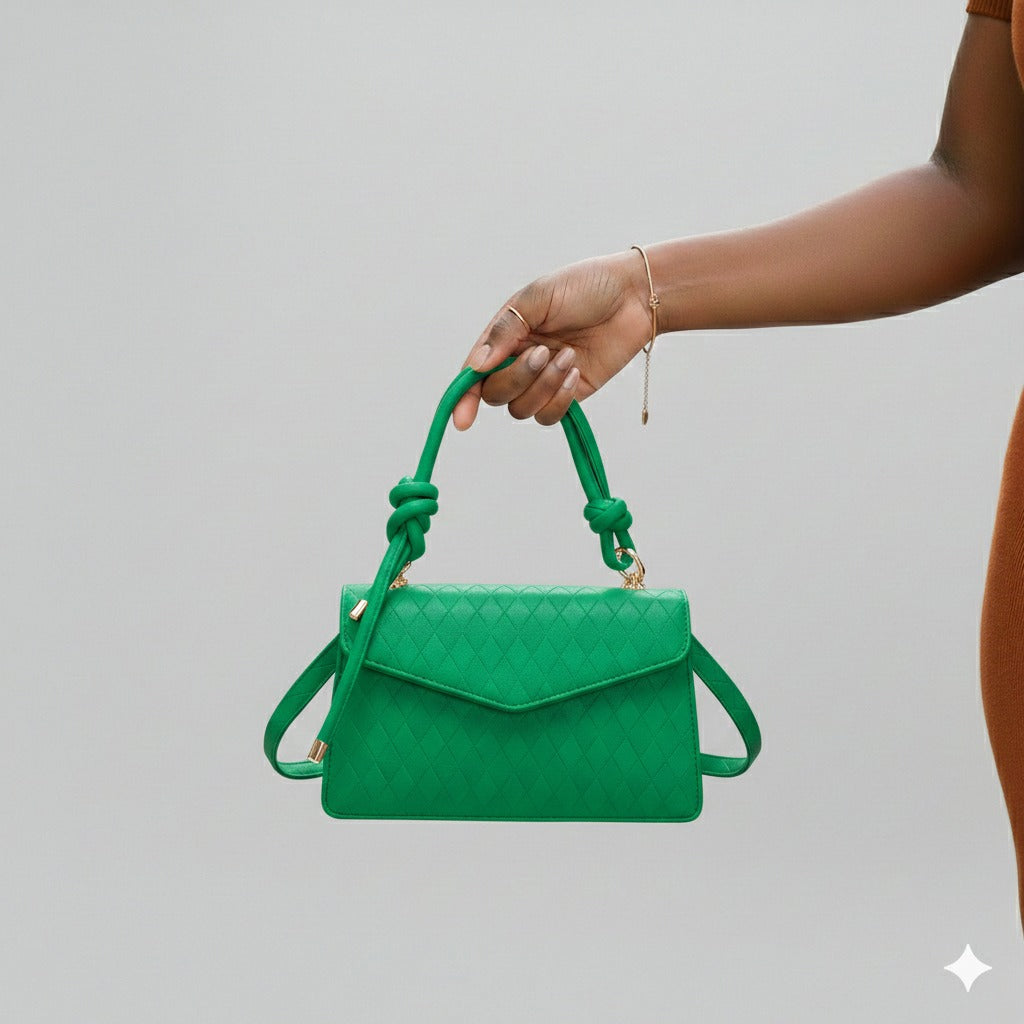 Ladies green bag