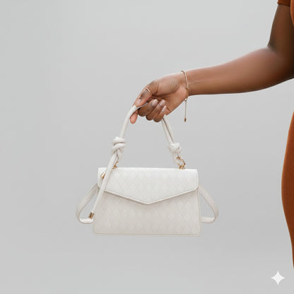 Ladies white bag