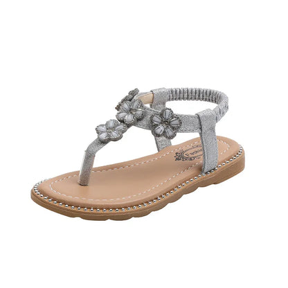 GIRL'S TODDLERS FLORAL SANDALS