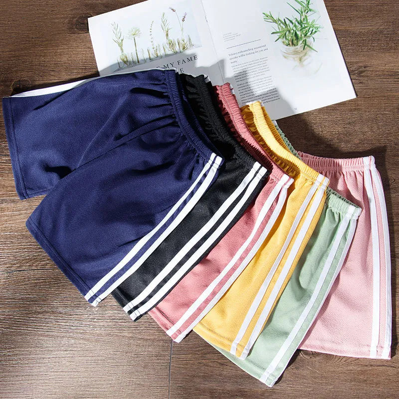 KIDS UNISEX TODDLER SOLID STRIPE SHORTS