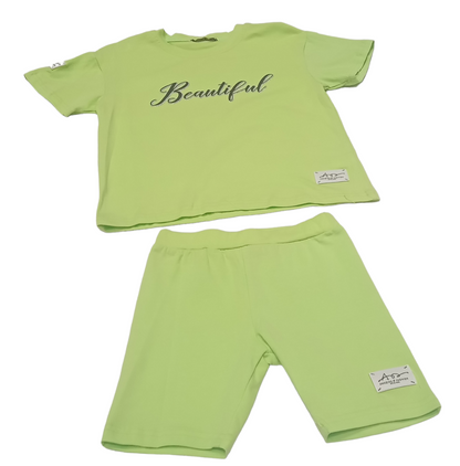 GIRL'S CASUAL WEAR 2 PCS SET (22KY090A)