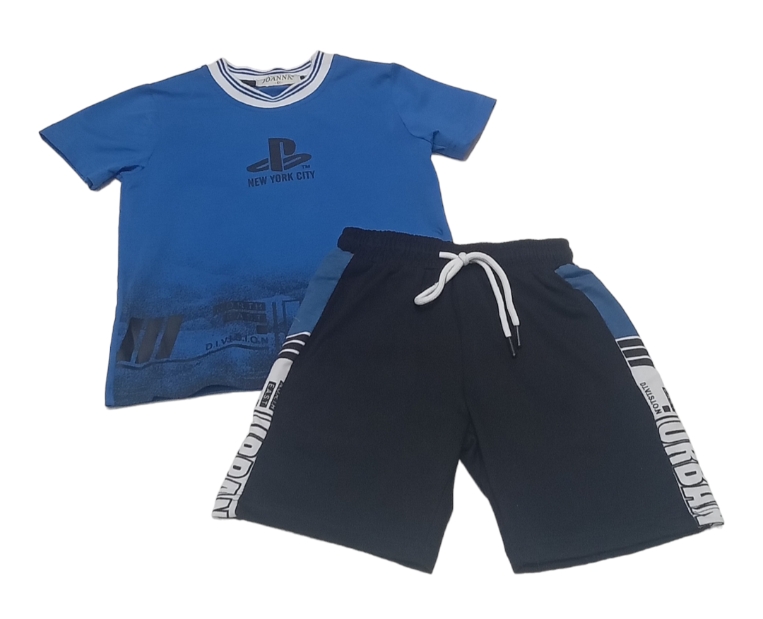 BOY'S CASUAL WEAR 2 PCS SET (22KY0136B)