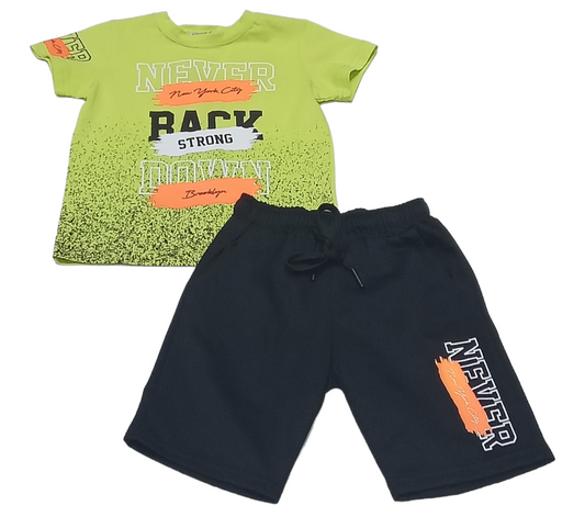 BOY'S CASUAL WEAR 2 PCS  SET (21KY23379B)