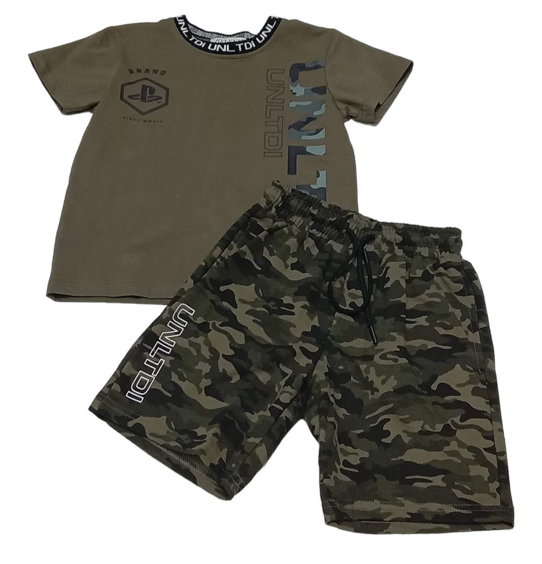 BOY'S CASUAL WEAR 2PCS SET (22KY0151A)