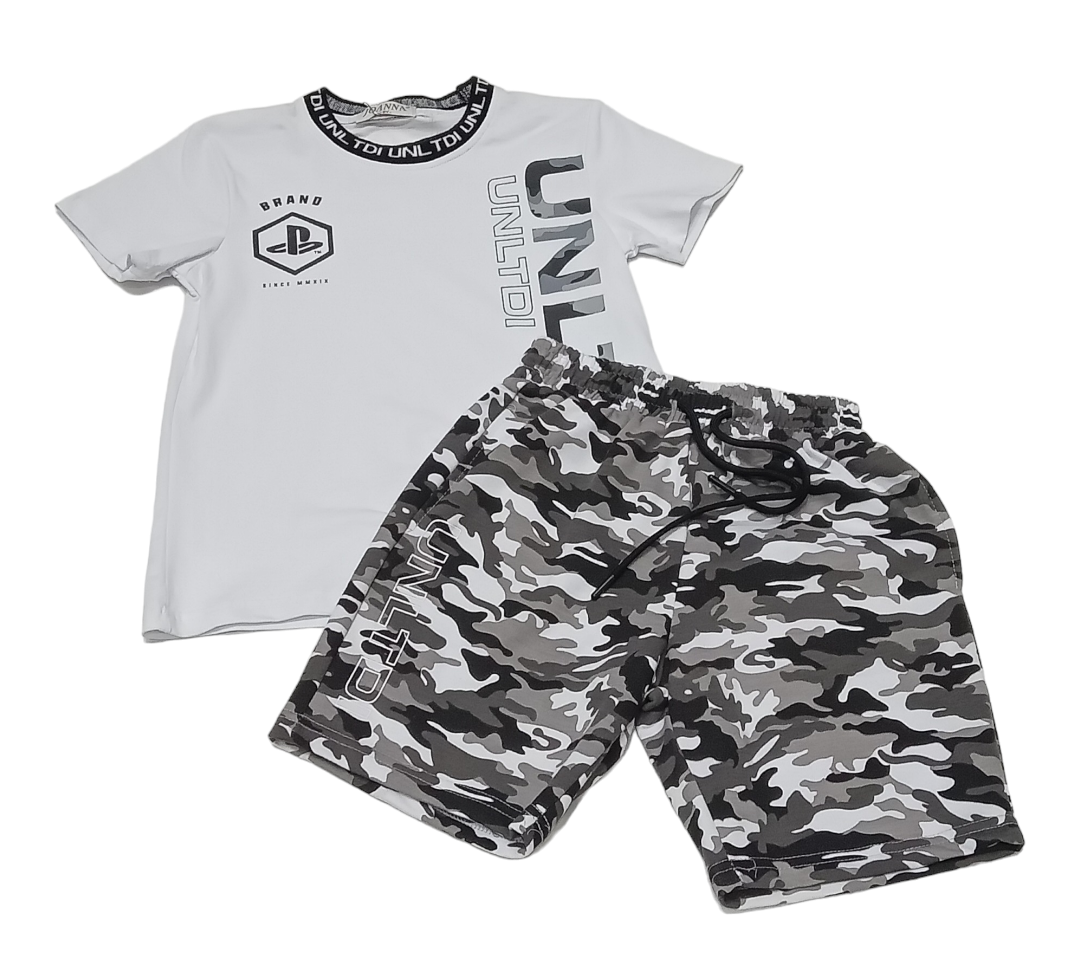 BOY'S CASUAL WEAR 2PCS SET (22KY0151A)