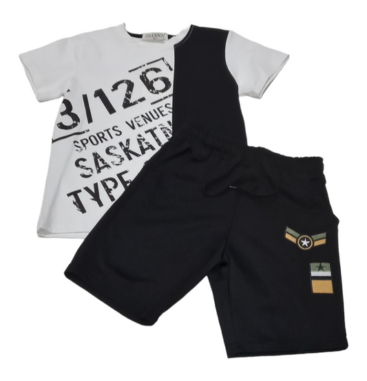 BOY'S CASUAL WEAR 2PCS  SET (21KY23361A)