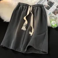 MEN'S CASUAL LOOSE DRAWSTRING SHORTS