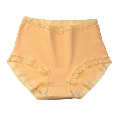 LADIES PURE COTTON HIGHT-WAIST PANTIES