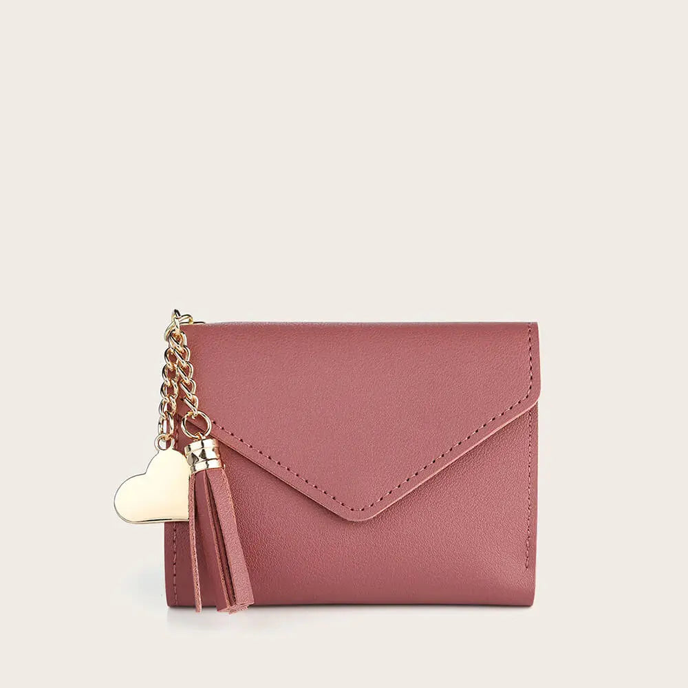 WOMEN'S CAUSAL COLOR DESIGN PU WALLETS