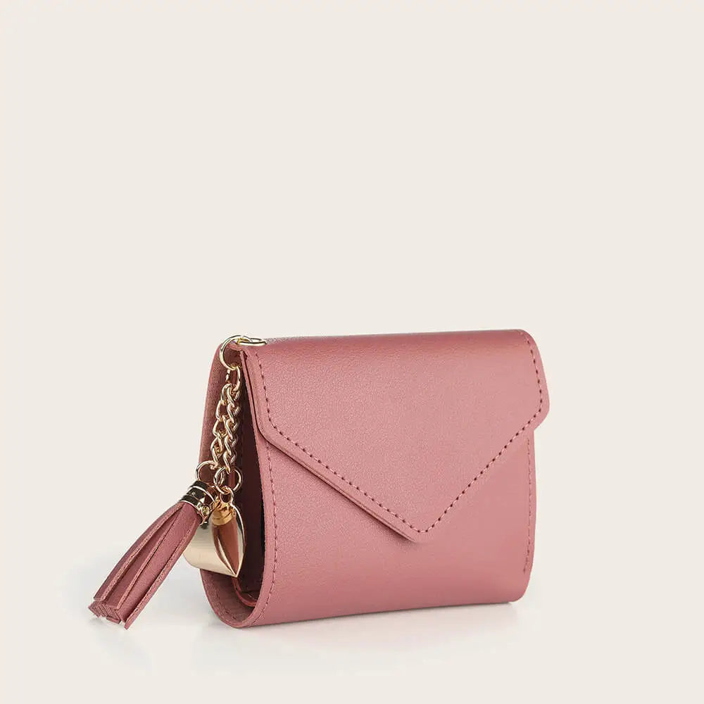 WOMEN'S CAUSAL COLOR DESIGN PU WALLETS