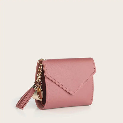 WOMEN'S CASUAL COLOR DESIGN PU WALLETS