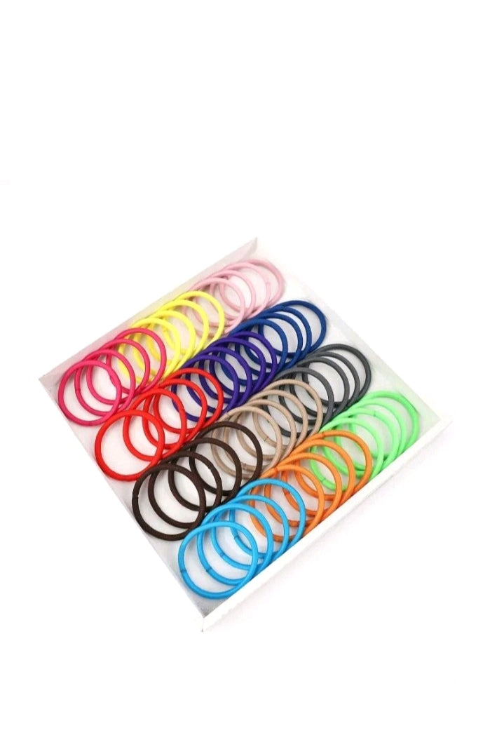 LADIES MULTI COLOUR ELASTIC HAIR BAND