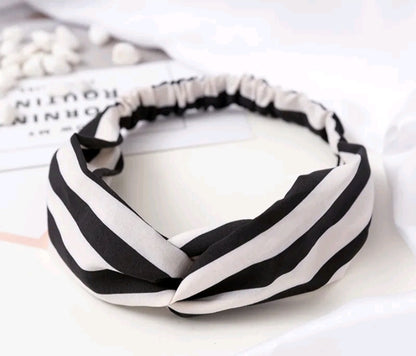 LADIES STRIPED HEADBAND