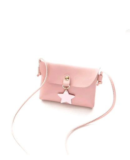 GIRL'S STAR PENDANT CROSSBODY BAG