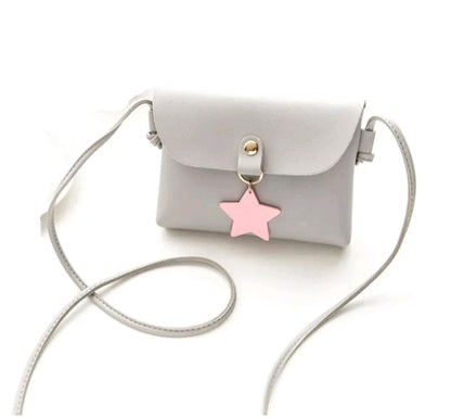 GIRL'S STAR PENDANT CROSSBODY BAG